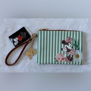 Disney Minnie Mouse Wristlet / Makeup Bag